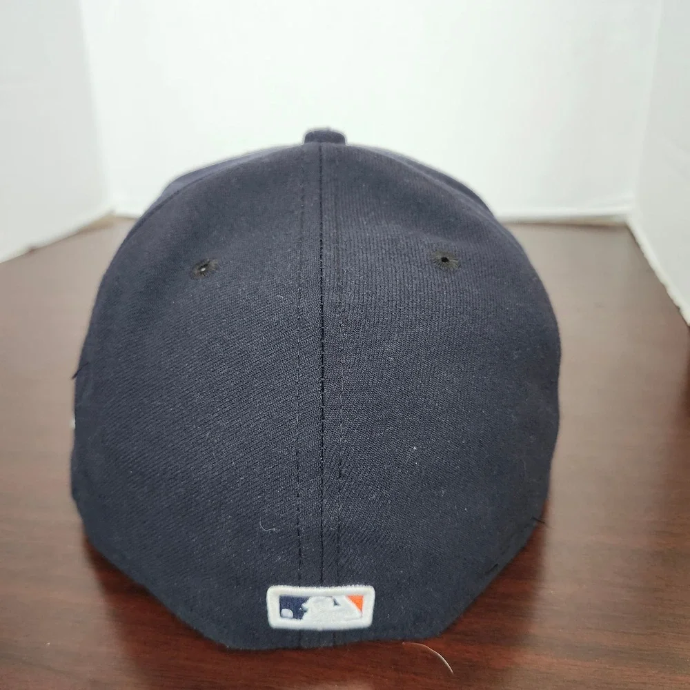 New Era 59FIFTY Houston Astros 2015 Postseason Side Patch Fitted Hat Navy 7 3/8